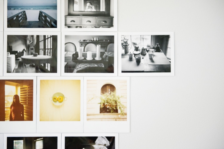 How to Make a Polaroid Wall - Azzari Jarrett